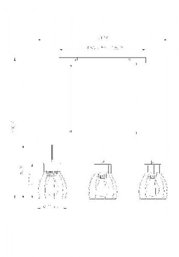 Подвесной светильник Mina 15326-3N