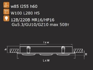 Точечный светильник SINGO 011603