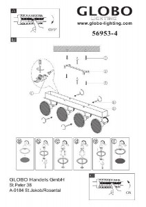 Спот Aaron 56953-4