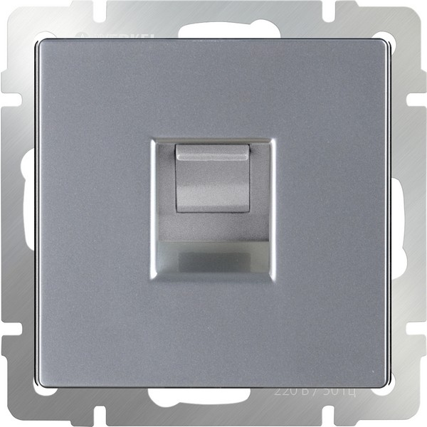 Розетка Серебряный WL06-RJ-45 Розетка Серебряный WL06-RJ-45