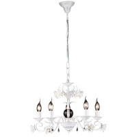 Подвесная люстра Jennifer 11394/5C WHITE GOLD