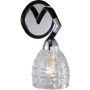 Бра 412 412-01-61CDW chrome + dark wengue