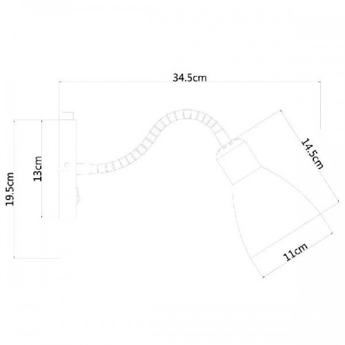 Спот Dorm A1408AP-1BK