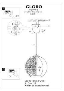 Подвесной светильник Salamanca 15959