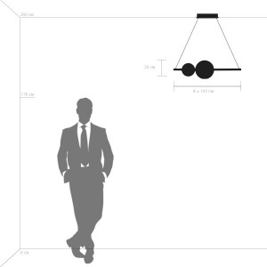 Подвесной светильник Croco 815336