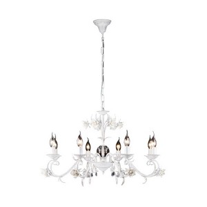 Подвесная люстра Jennifer 11394/8C WHITE GOLD