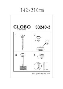 Грунтовый светильник Solar 33240-3