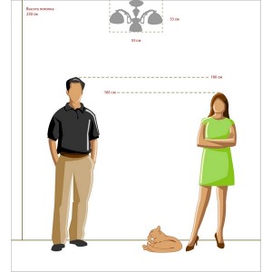 Потолочная люстра Ариадна 450011503