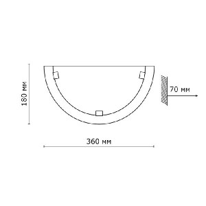Настенный светильник Lufe Wood 036