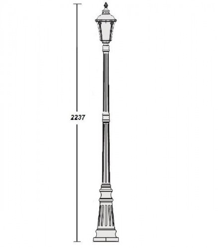 Наземный фонарь  79759S Bl