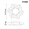 Точечный светильник Pattern 370488