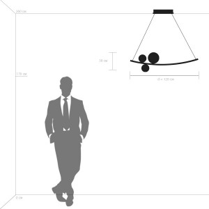 Подвесной светильник Croco 815436