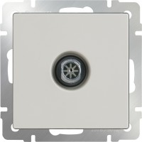 Розетка Слоновая кость WL03-TV-2W-ivory