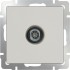 Розетка Слоновая кость WL03-TV-2W-ivory