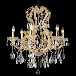 Подвесная люстра Milano Milano 10651/6C GOLD, CLEAR