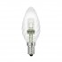Лампочка галогеновая  HCL-42/CL/E14 candle twisted