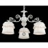 Подвесная люстра Tatiana TATIANA 11385/3C GOLDEN  WHITE