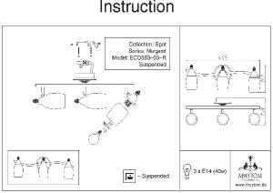 Спот Margaret SP563-CW-03-R