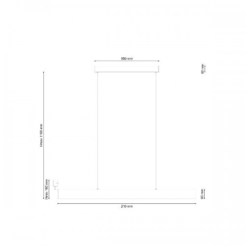 Подвесной светильник Aero AERO 206.30 nero LED