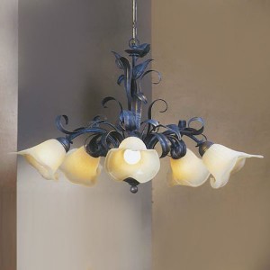 Подвесная люстра 5050 5050/3 fiorentino blu