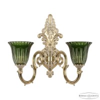 Бра 7203 7203B15/2/210 GW P2 U Clear-Green/H-1K