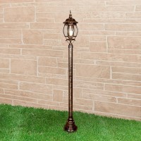 Наземный фонарь Farola 1043 черное золото 100W