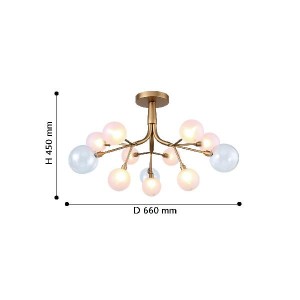 Потолочная люстра Babylon 2515-9U