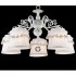Подвесная люстра Tatiana TATIANA 11385/5C GOLDEN  WHITE