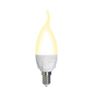 Лампочка светодиодная  LED-CW37 7W/3000K/E14/FR/DIM PLP01WH картон