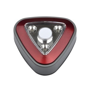 Ночник  DTL-356 Треугольник/Red/3LED/3AAA