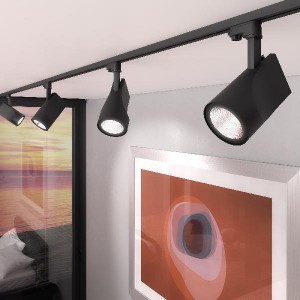 Трековый светильник Vista Черный 32W 3300K (LTB15)