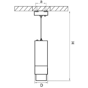 Подвесной светильник Fuoco 130047
