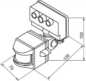 Датчик движения 22003