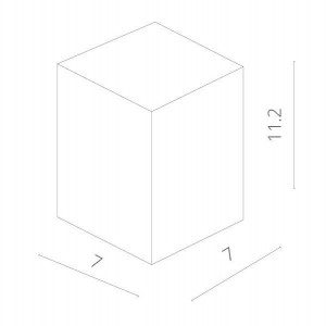 Точечный светильник Tubo A9264PL-1WH