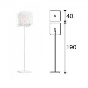 Торшер Hollywood HF190N