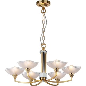 Подвесная люстра 199 199-06-32 gold + chrome