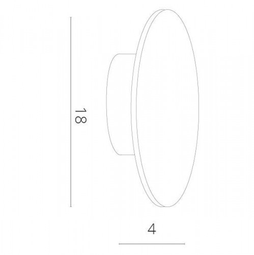 Настенный светильник Nimbo A1510AP-1WH