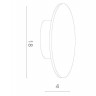 Настенный светильник Nimbo A1510AP-1WH