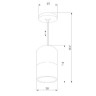 Подвесной светильник Mini Topper 50146/1 хром/черный жемчуг