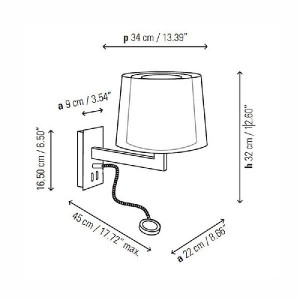 Бра LEXA LEXA FL White