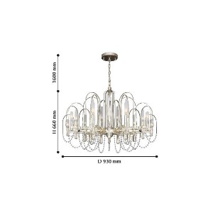 Подвесная люстра La Salute 2308-21P