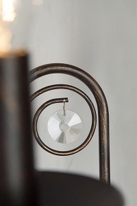 Бра Tomas 60018/2 черный с золотом