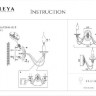 Бра Velia FR2046-WL-02-BR