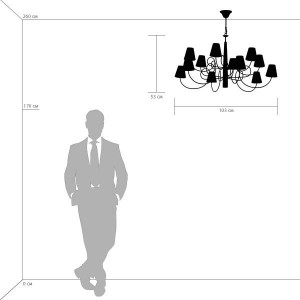 Подвесная люстра Vortico 814337