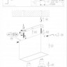 Точечный светильник  DK2028-YE