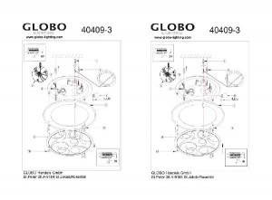 Потолочный светильник Brenda 40409-3