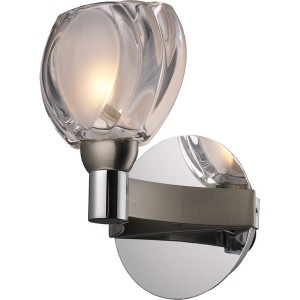 Бра 418 418-01-11SC сhrome + satin chrome