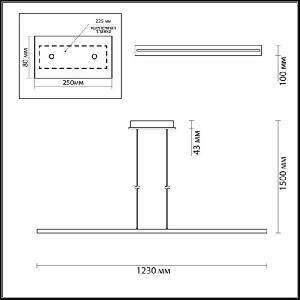 Подвесной светильник Woody 3869/50L