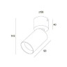 Точечный светильник  DK2029-BK