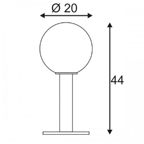 Наземный светильник Gloo Pure 1002000